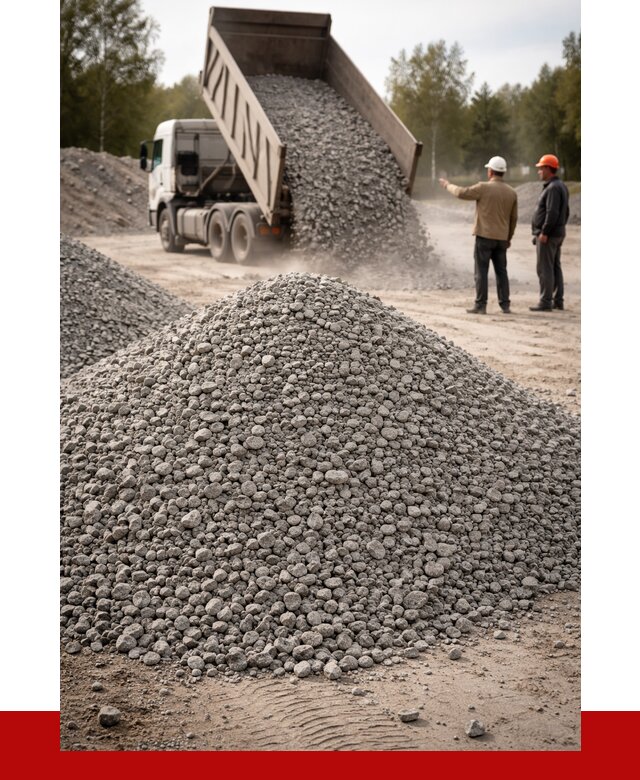 Гранитный щебень фракция 0-5 в Куйбышеве от 3007 руб ПРОНЕРУДКбш