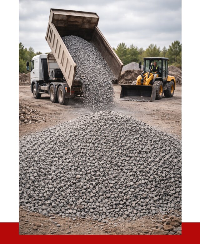 Гранитный щебень фракция 5-10 в Куйбышеве от 3318 | ПРОНЕРУДКбш