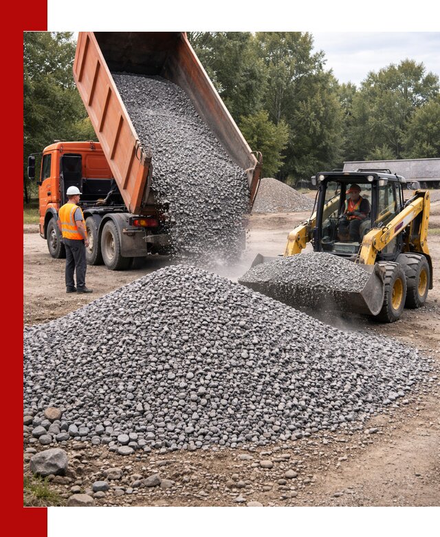 Купить гранитный щебень фракции 5–10 в Куйбышеве с доставкой