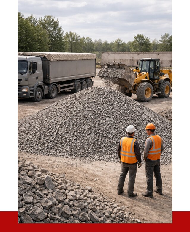 Гранитный щебень фракция 5-20 в Куйбышеве от 4355 руб | ПРОНЕРУДКбш