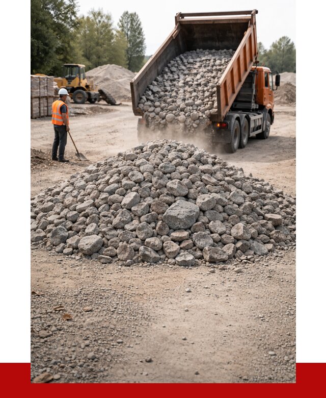 Гранитный щебень фракция 70-150 в Куйбышеве от 1711 | ПРОНЕРУДКбш