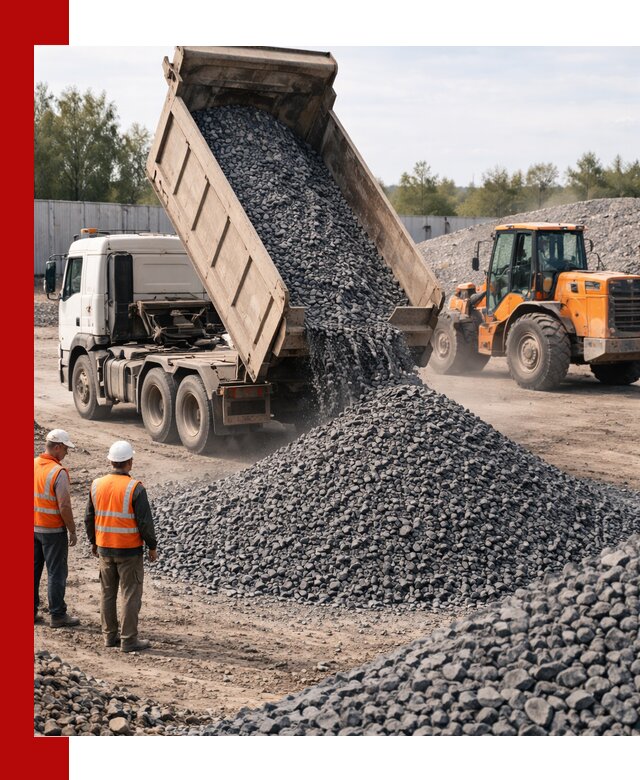 Доставка и продажа щебня габбро-диабаза в Куйбышеве