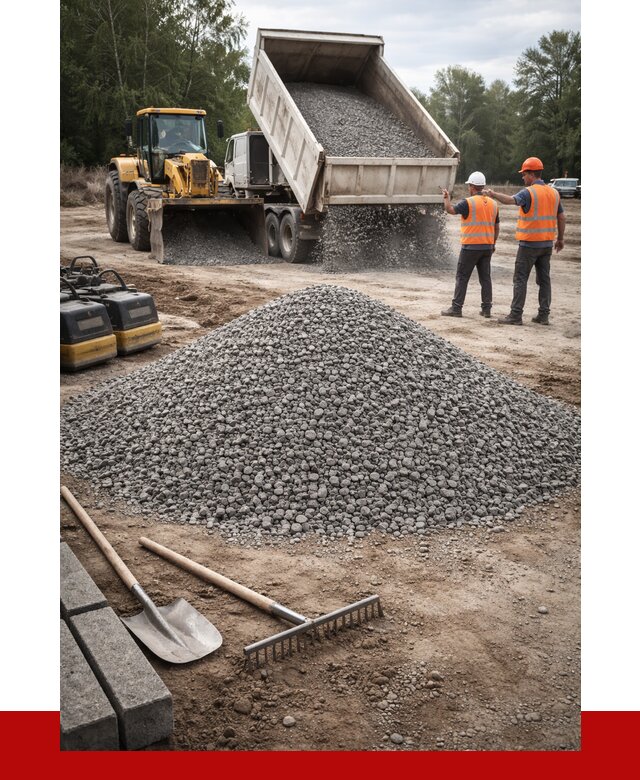 Гравийный щебень купить в Куйбышеве от 2281 р. ПРОНЕРУДКбш