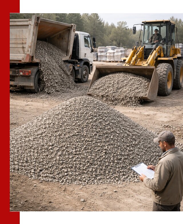 Гравийный щебень фракция 5–10 с доставкой в Куйбышеве