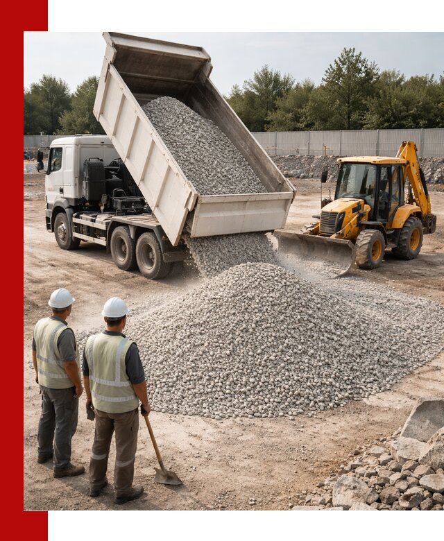 Купить известняковый щебень фракции 5–10 мм с доставкой в Куйбышеве