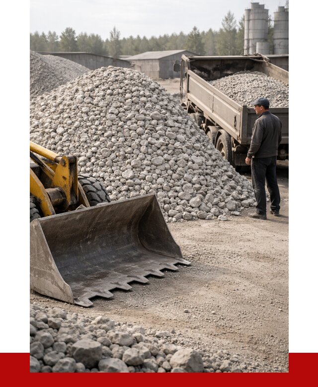 Известняковый щебень фракция 40-70 в Куйбышеве от 4355 р. | ПРОНЕРУДКбш