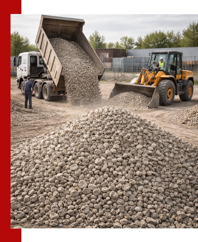 Доломитовый щебень фракции 20–41 с доставкой в Куйбышеве