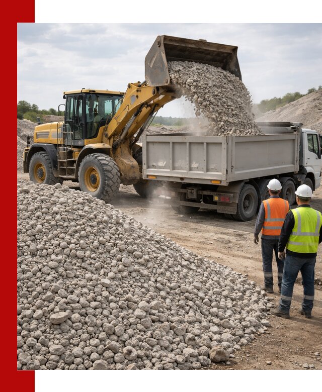 Доломитовый щебень фракция 40–71 доставка и продажа в Куйбышеве