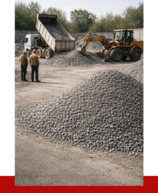 Вторичный щебень фр. 5-20 в Куйбышеве от 1659 р. - ПРОНЕРУДКбш