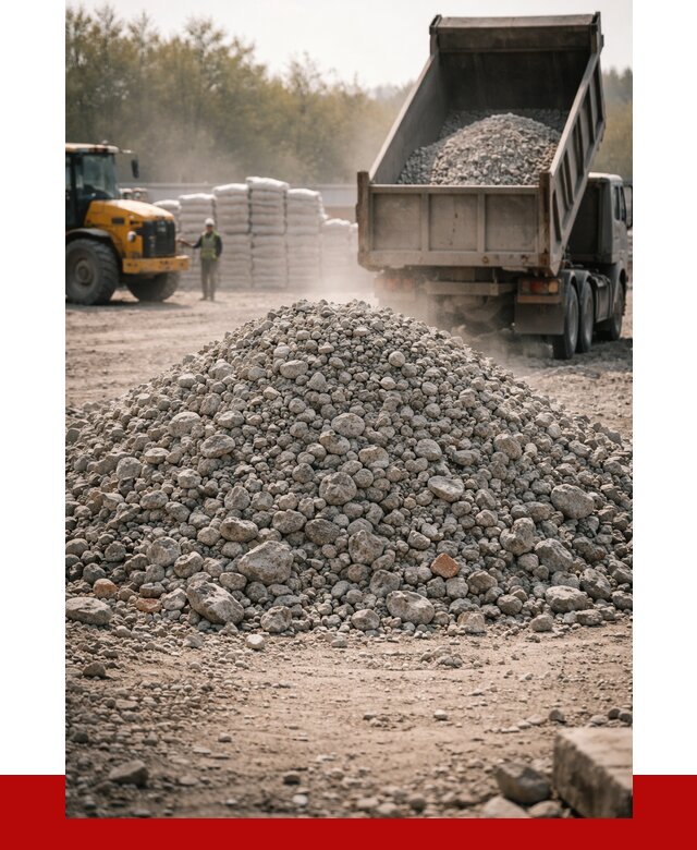 Вторичный щебень фракция 70-150 в Куйбышеве от 1452 р. | ПРОНЕРУДКбш