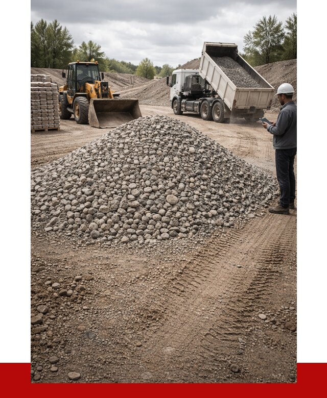 Купить бетонный щебень в Куйбышеве, от 3318 р. ПРОНЕРУДКбш