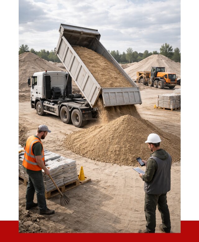 Карьерный песок с доставкой в Куйбышеве от 3733 р. ПРОНЕРУДКбш