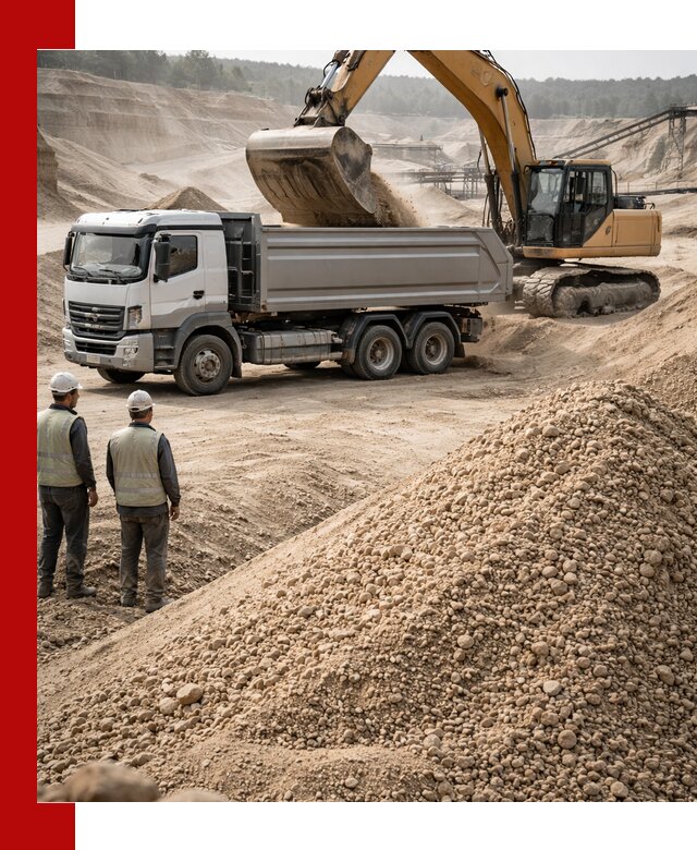 Карьерный крупнозернистый песок с доставкой в Куйбышеве