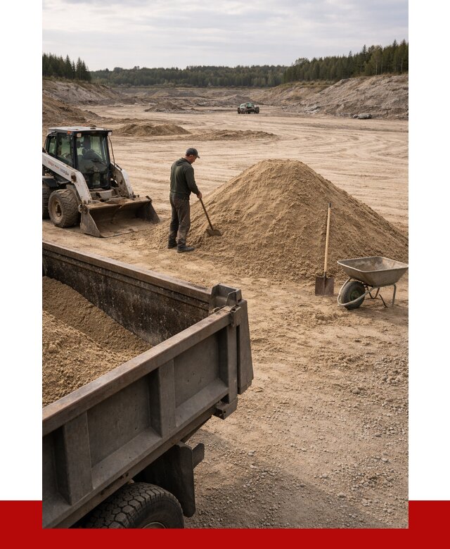 Карьерный песок среднезернистый в Куйбышеве, от 2281 р. ПРОНЕРУДКбш