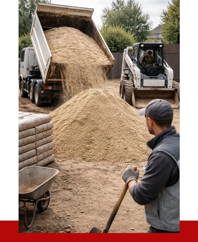 Мытый речной песок с доставкой в Куйбышеве от 1504 р. | ПРОНЕРУДКбш