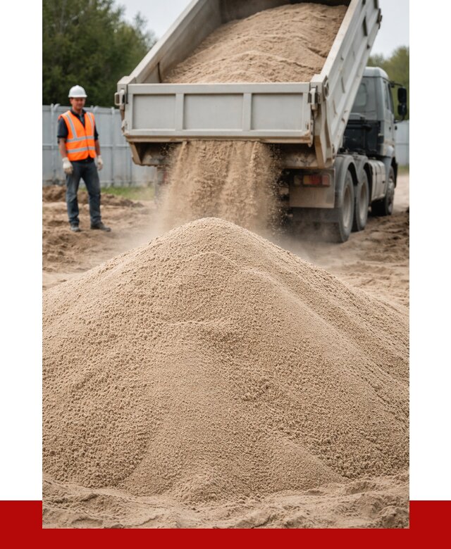 Купить сеяный песок с доставкой в Куйбышеве от 2281 р ПРОНЕРУДКбш