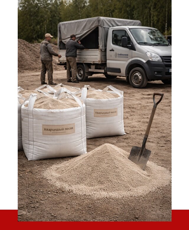 Кварцевый песок для пескоструя в Куйбышеве от 4666 р. | ПРОНЕРУДКбш