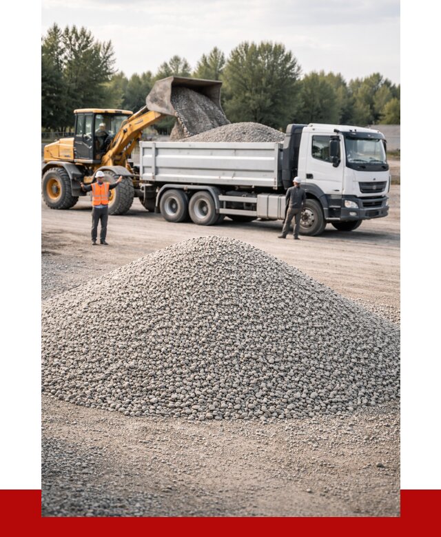 Купить мытый гравий в Куйбышеве от 3629 р, доставка ПРОНЕРУДКбш