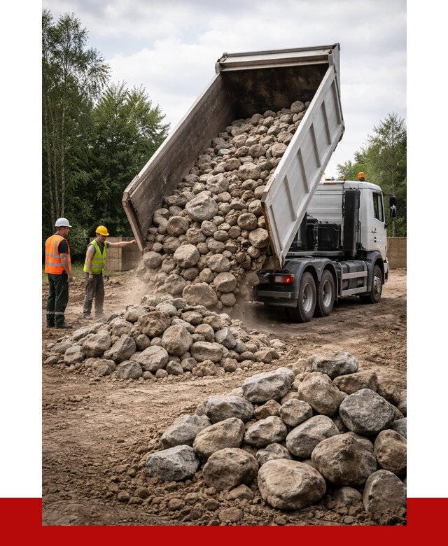 Купить булыжник в Куйбышеве с доставкой от 4666 р. за куб | ПРОНЕРУДКбш