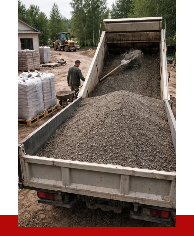 ЩПС с доставкой в Куйбышеве от 2177 р. за куб | ПРОНЕРУДКбш