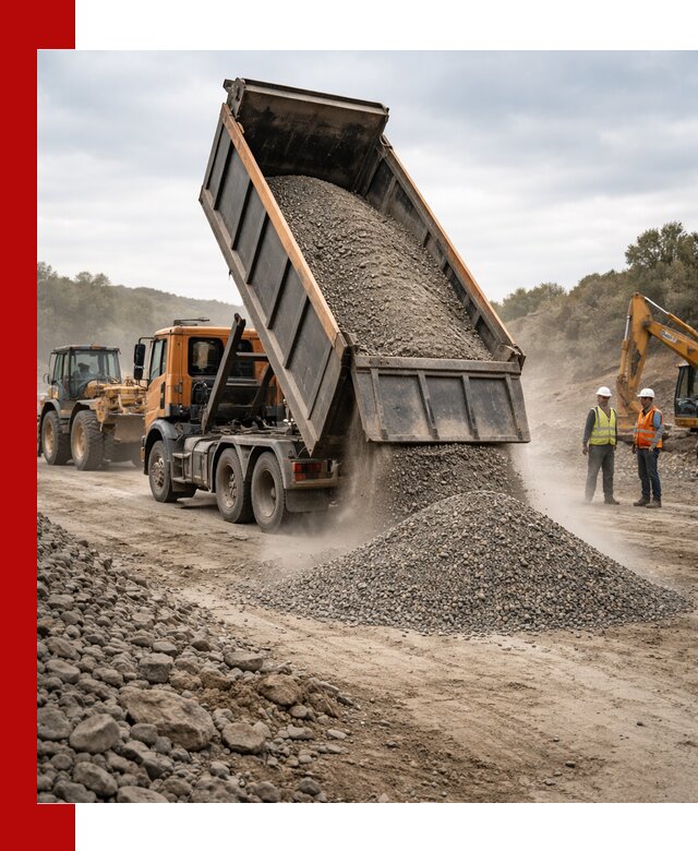 Щебёночно-песчаная смесь ЩПС С1 с доставкой в Куйбышеве