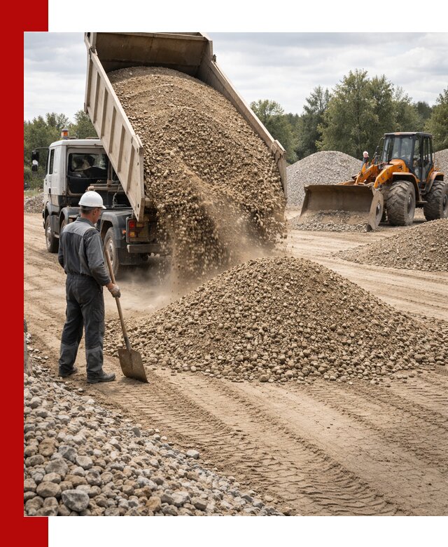Доставка щпс С3 в Куйбышеве самосвалами и бортовыми грузовиками
