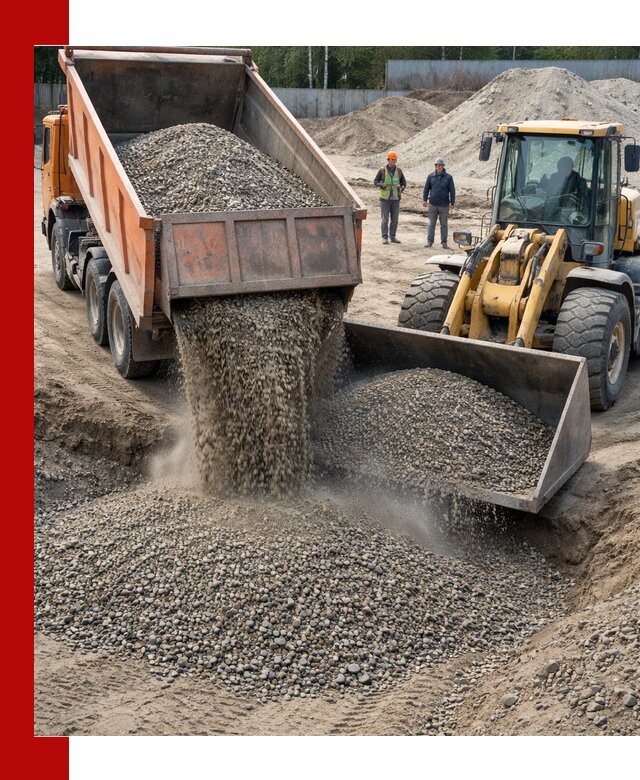 Доставка щпс С9 самосвалами по выгодным тарифам в Куйбышеве