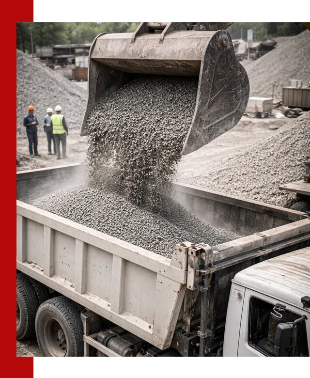 Отсев и крошка для строительства и дорожных работ в Куйбышеве