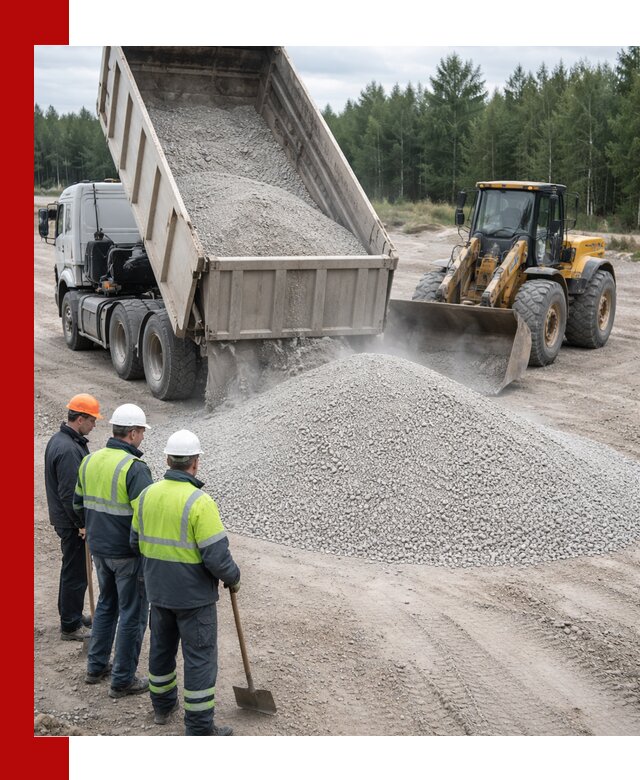 Известняковый отсев 0-5 доставка в Куйбышеве быстро и выгодно