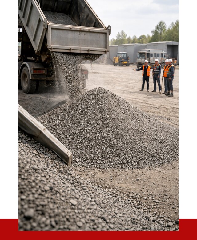 Гравийный отсев 0-5 в Куйбышеве от 1244 р. с доставкой | ПРОНЕРУДКбш