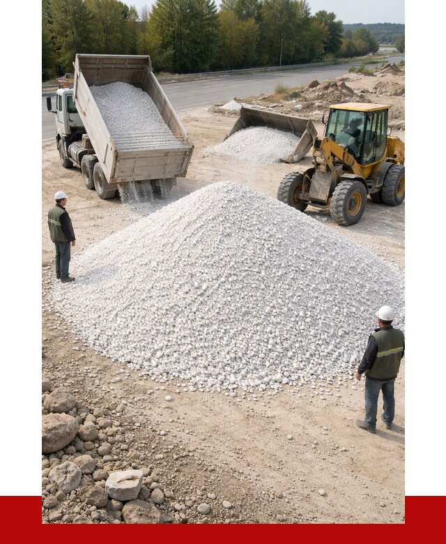 Белая мраморная крошка в Куйбышеве от 4355 р. с доставкой | ПРОНЕРУДКбш