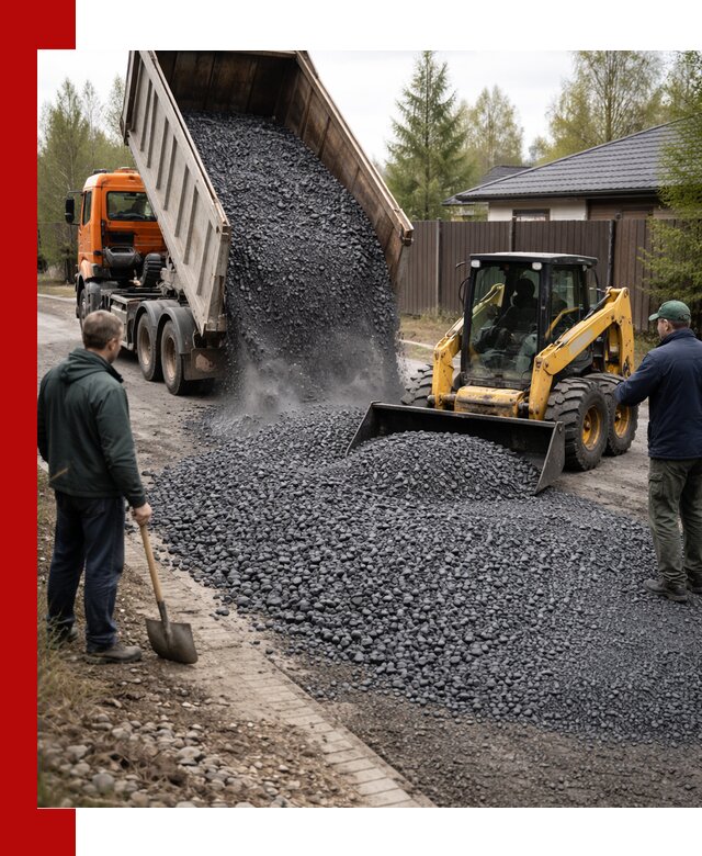 Крошка габбро с доставкой в Куйбышеве для строительных работ