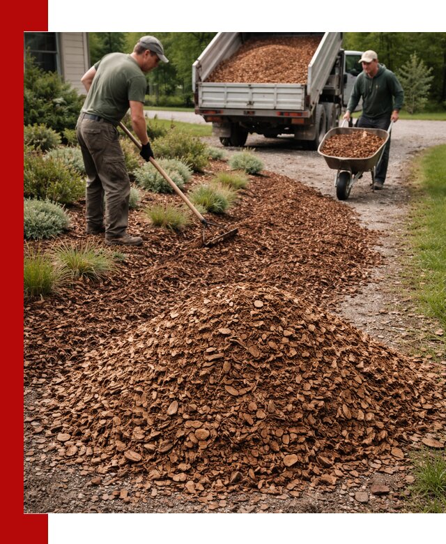 Крошка для мульчирования с доставкой в Куйбышеве