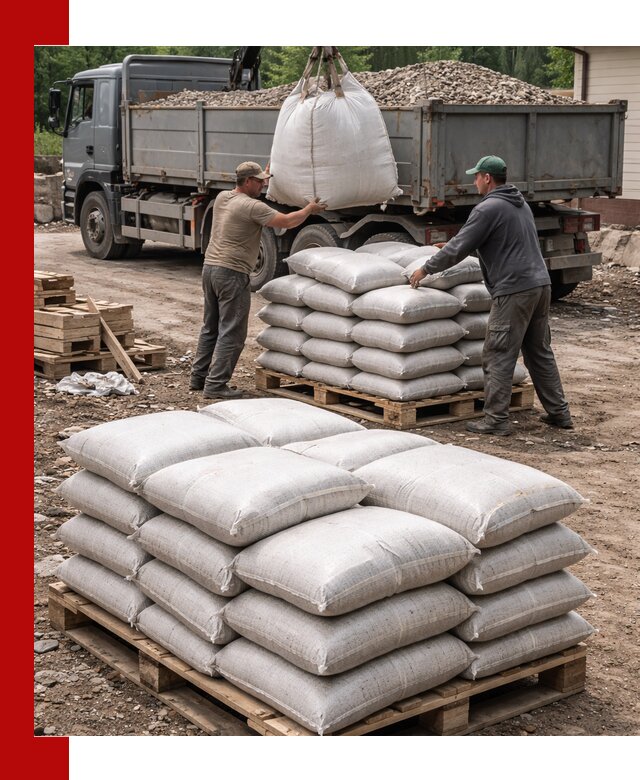 Керамзит в мешках с доставкой в Куйбышеве от компании-поставщика