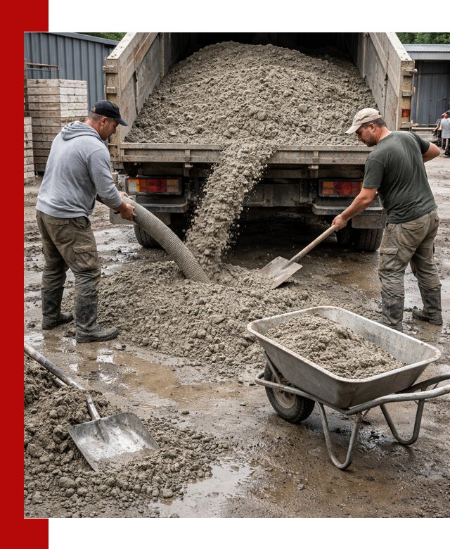 Цементно-песчаная смесь М150 доставка в Куйбышеве