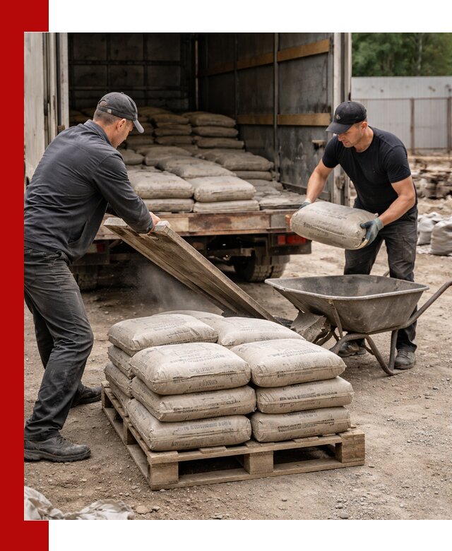 Пескобетон М300 с доставкой в Куйбышеве по выгодной цене