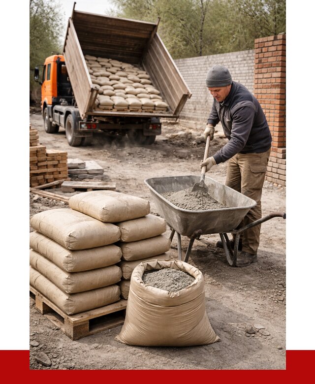 Купить сухую смесь для кладки в Куйбышеве от 1244 р. | ПРОНЕРУДКбш