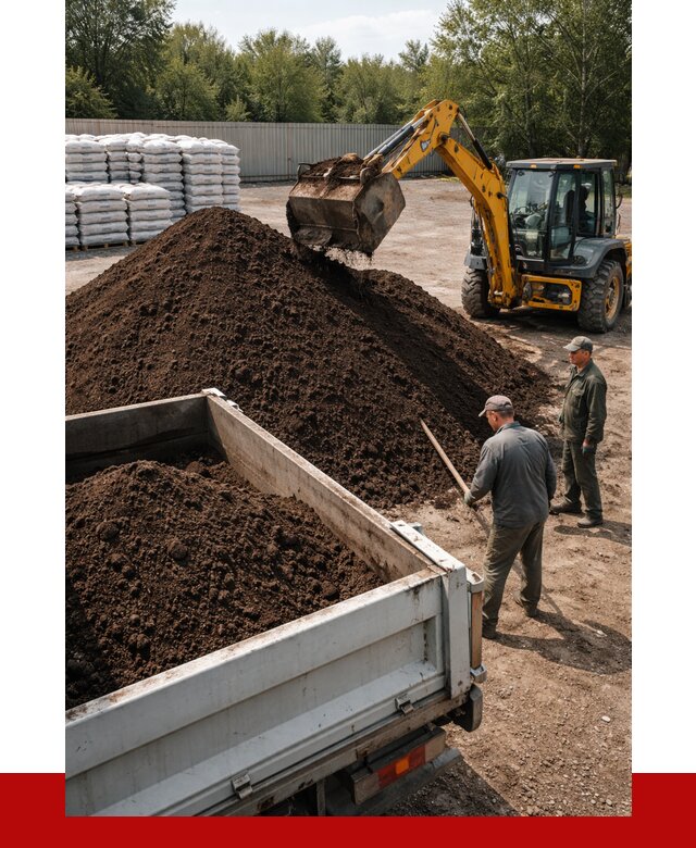 Растительный грунт с доставкой в Куйбышеве от 3318 р. | ПРОНЕРУДКбш