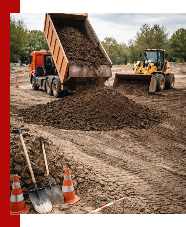 Поставка и доставка планировочного грунта в Куйбышеве