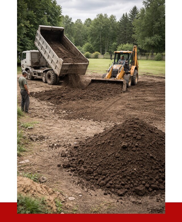 Грунт для выравнивания участка в Куйбышеве от 1244 р. | ПРОНЕРУДКбш