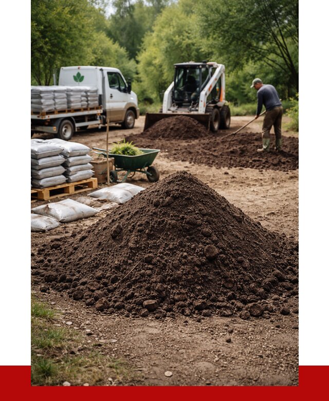 Грунт для озеленения с доставкой в Куйбышеве от 1866 р. | ПРОНЕРУДКбш