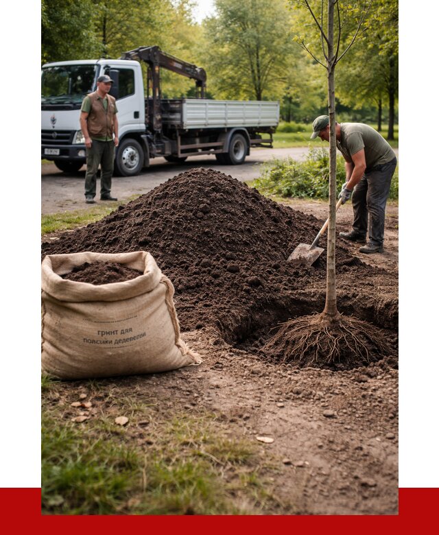 Грунт для посадки деревьев в Куйбышеве от 1244 р. | ПРОНЕРУДКбш