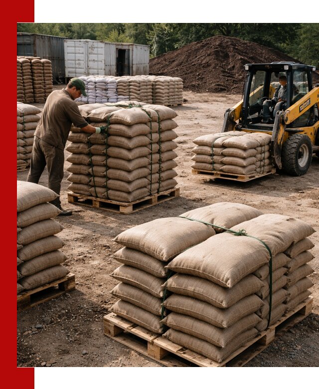 Доставка торфа в мешках по выгодным ценам в Куйбышеве