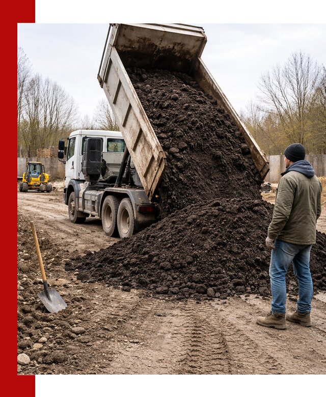 Доставка чернозема навалом в Куйбышеве быстро и выгодно