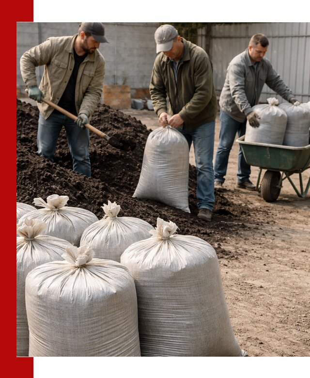 Купить чернозем в мешках с доставкой в Куйбышеве