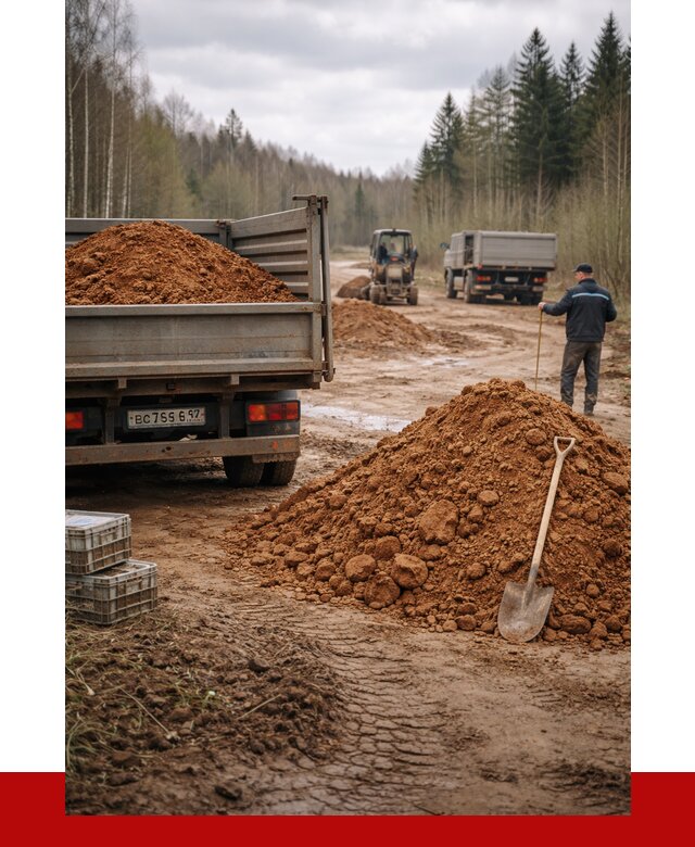 Глина и суглинки в Куйбышеве от 4666 р. за куб | ПРОНЕРУДКбш