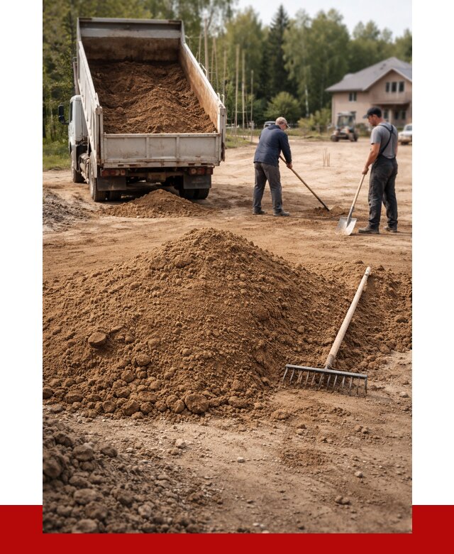 Суглинок для планировки в Куйбышеве с доставкой от 4355 р. | ПРОНЕРУДКбш
