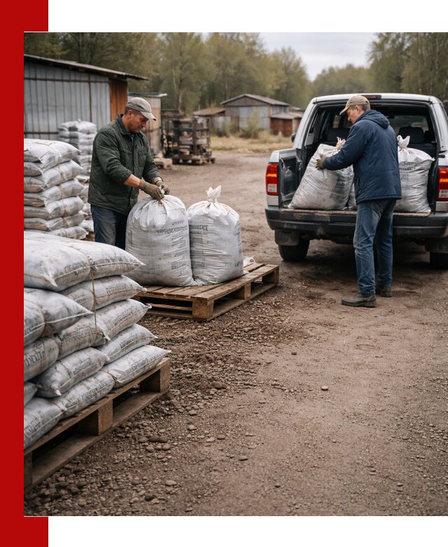 Купить конский навоз в мешках с доставкой в Куйбышеве