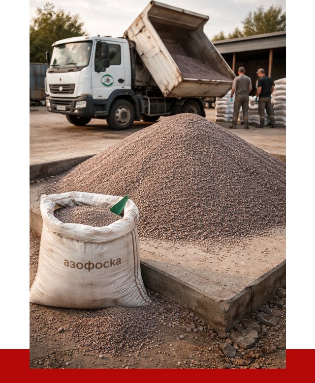 Купить азофоска в Куйбышеве с доставкой от 1244 р. за куб | ПРОНЕРУДКбш