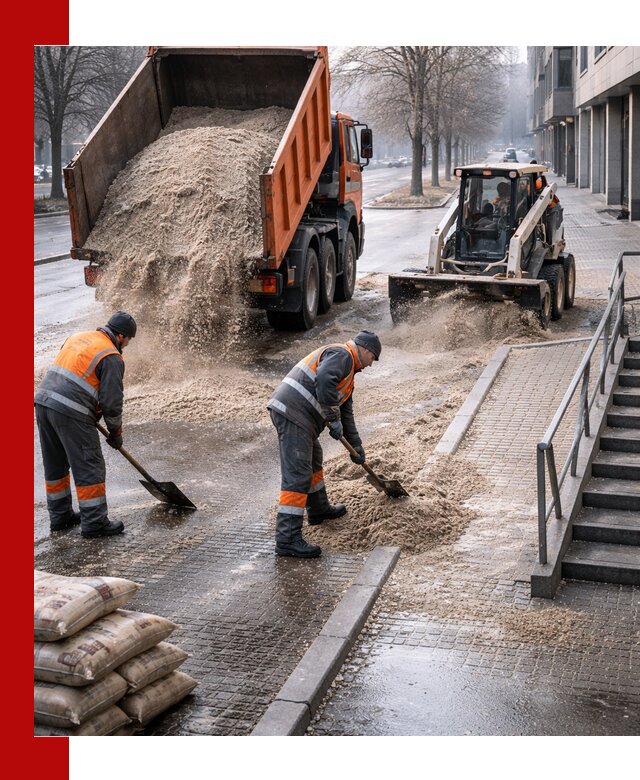 Поставка противогололедных материалов в Куйбышеве